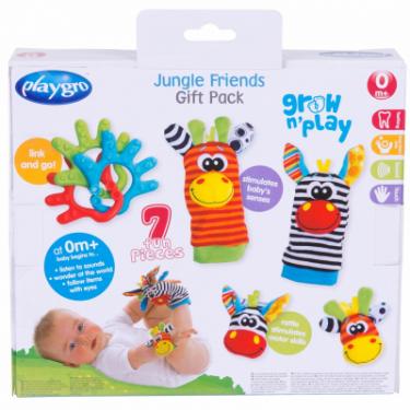 Погремушка Playgro Подарочный набор Джунгли Фото 3