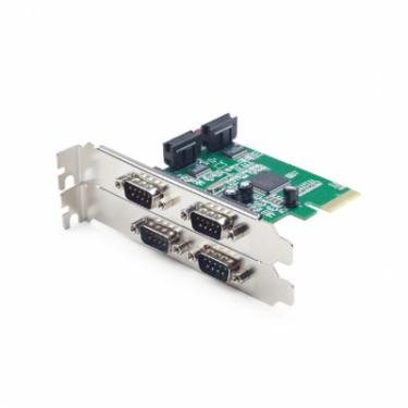Контроллер Gembird PCIe to COM 4 ports Фото