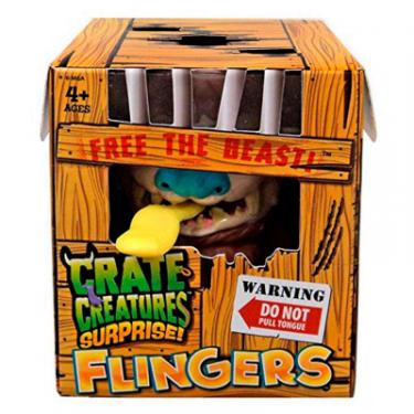 Интерактивная игрушка Crate Creatures Surprise! Flingers – Стабс Фото 1
