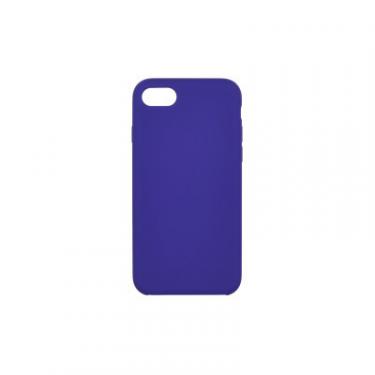 Чехол для мобильного телефона 2E Apple iPhone 7/8, Liquid Silicone, Deep Purple Фото