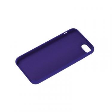 Чехол для мобильного телефона 2E Apple iPhone 7/8, Liquid Silicone, Deep Purple Фото 1