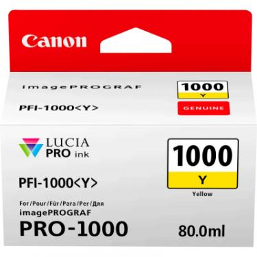 Картридж Canon PFI-1000Y (yellow) Фото