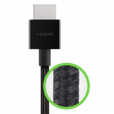 Кабель мультимедийный Belkin HDMI to HDMI 1.0m V2.1 Фото 1