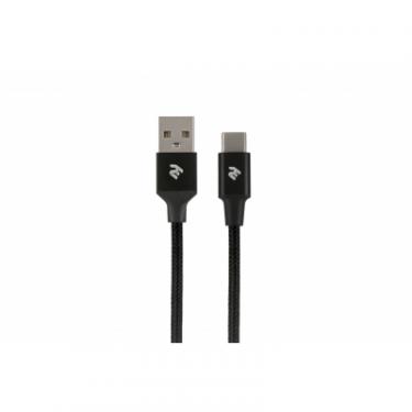 Дата кабель 2E USB 2.0 AM to Type-C 1.0m Alumium Shell Cable Фото