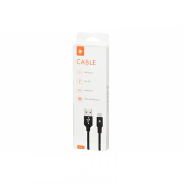Дата кабель 2E USB 2.0 AM to Type-C 1.0m Alumium Shell Cable Фото 1