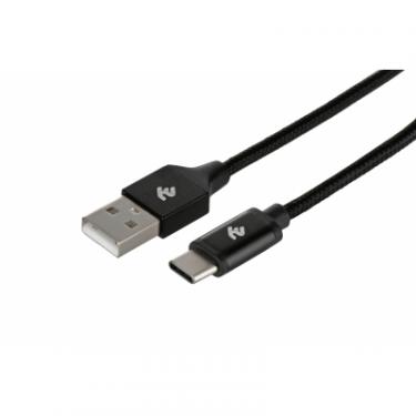 Дата кабель 2E USB 2.0 AM to Type-C 1.0m Alumium Shell Cable Фото 2