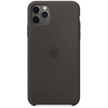 Чехол для мобильного телефона Apple iPhone 11 Pro Max Silicone Case - Black Фото