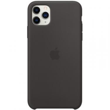 Чехол для мобильного телефона Apple iPhone 11 Pro Max Silicone Case - Black Фото 1