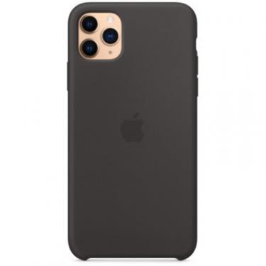 Чехол для мобильного телефона Apple iPhone 11 Pro Max Silicone Case - Black Фото 3