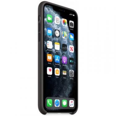 Чехол для мобильного телефона Apple iPhone 11 Pro Max Silicone Case - Black Фото 4