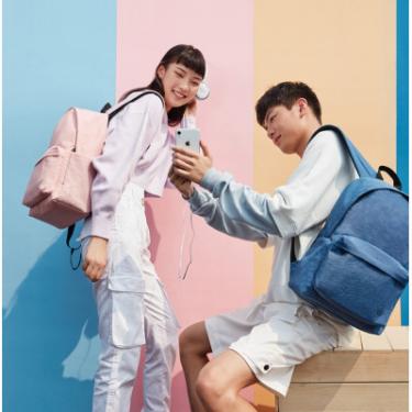 Рюкзак туристический Xiaomi 14" RunMi 90 Points Youth College Backpack Pink Фото 2