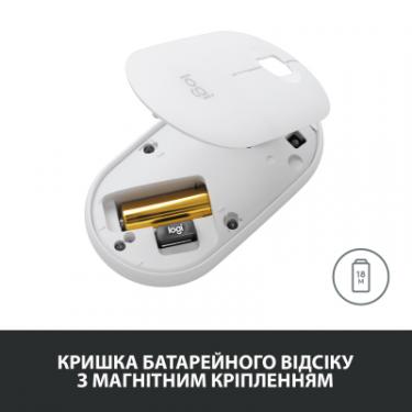 Мышка Logitech M350 Wireless White Фото 6