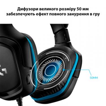 Наушники Logitech G432 7.1 Surround Sound Wired Gaming Headset Фото 3