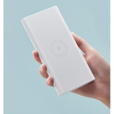 Батарея универсальная Xiaomi Mi Wireless Youth Edition 10000 mAh White Фото 3
