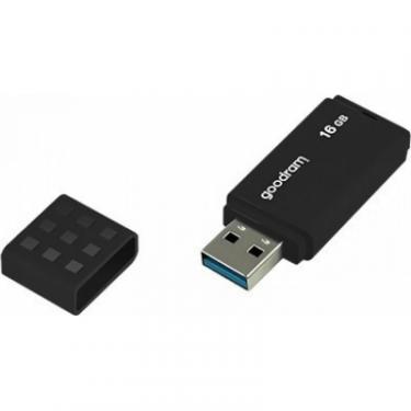 USB флеш накопитель Goodram 16GB UME3 Black USB 3.0 Фото 2