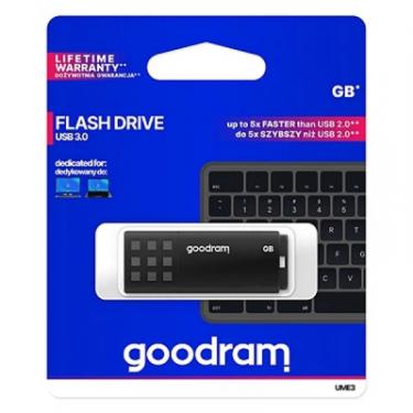 USB флеш накопитель Goodram 16GB UME3 Black USB 3.0 Фото 3