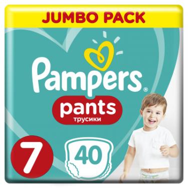Подгузники Pampers трусики Pants Размер 7 (17+ кг), 40 шт Фото