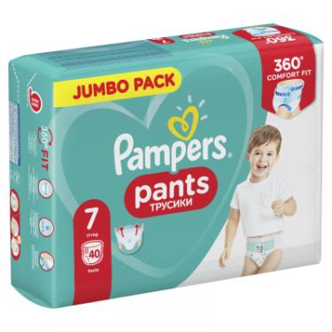 Подгузники Pampers трусики Pants Размер 7 (17+ кг), 40 шт Фото 2