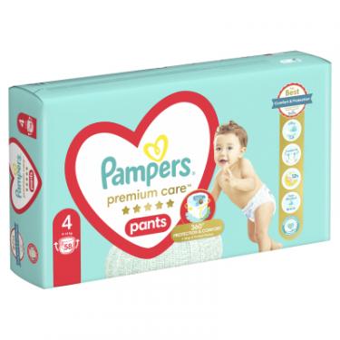 Подгузники Pampers Premium Care Pants Maxi Размер 4 (9-15 кг), 58 шт Фото 2