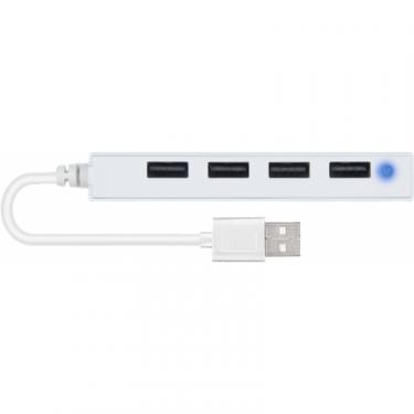 Концентратор Speedlink SNAPPY SLIM USB Hub, 4-Port, USB 2.0, Passive, Whi Фото 1