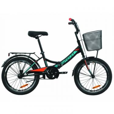 Велосипед Formula 20" SMART Vbr рама-13" St 2020 черно-оранжевый с б Фото