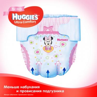 Подгузники Huggies Ultra Comfort 3 (5-9 кг) для дівчаток 21 шт Фото 3