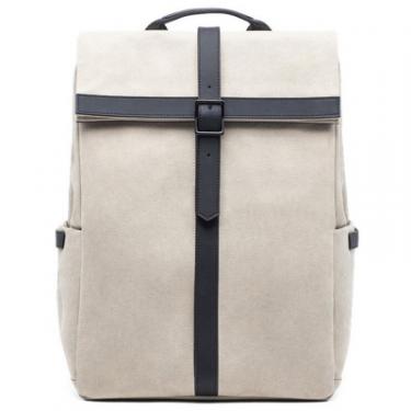 Рюкзак для ноутбука Xiaomi 15.6" RunMi 90 GRINDER Oxford Backpack Beige Фото