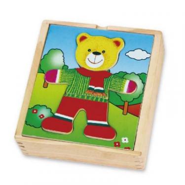 Развивающая игрушка Viga Toys Гардероб медведя Фото 1