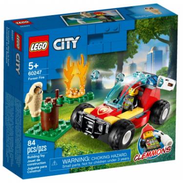 Конструктор LEGO City Fire Лесные пожарные 84 детали Фото