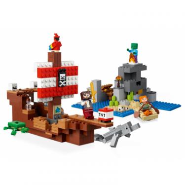 Конструктор LEGO MINECRAFT Приключения на пиратском корабле 386 дет Фото 2