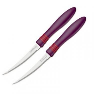 Набор ножей Tramontina COR & COR для томатов 2шт 127 мм Purple Фото