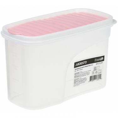 Емкость для сыпучих продуктов Ardesto Fresh 1.2 л Pink Фото