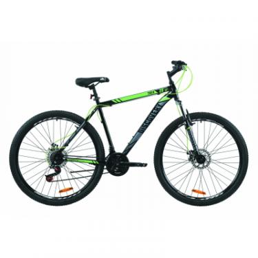 Велосипед Discovery 29" TREK AM DD рама-21" St 2020 черно-зеленый с се Фото