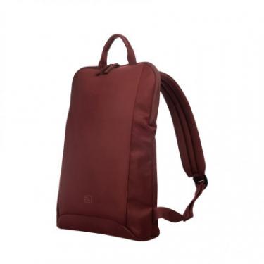 Рюкзак для ноутбука Tucano сумки 13" FLAT burgundy Фото