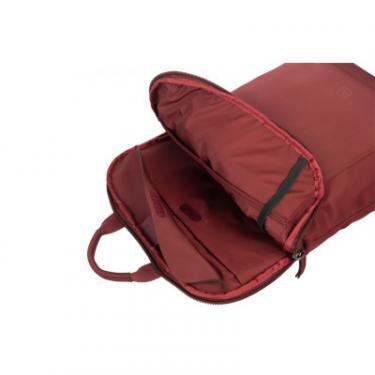 Рюкзак для ноутбука Tucano сумки 13" FLAT burgundy Фото 5