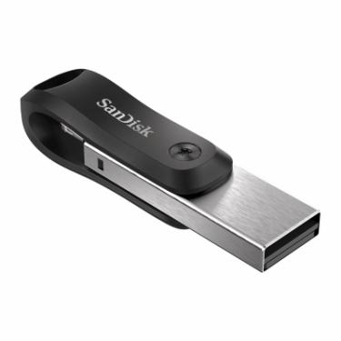 USB флеш накопитель SanDisk 256GB iXpand Go USB 3.0/Lightning Фото 2