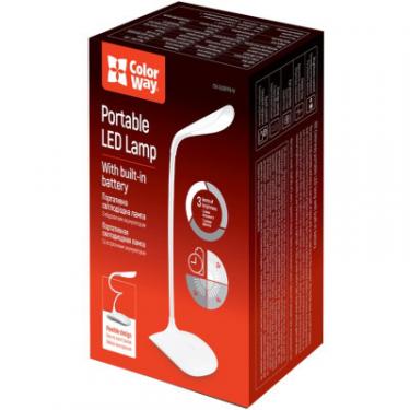 Настольная лампа ColorWay LED Portable & Flexible with built-in accumulator Фото 2