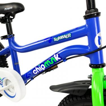 Детский велосипед Royal Baby Chipmunk MK 14" Official UA Синий Фото 4