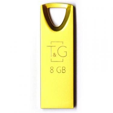 USB флеш накопитель T&G 8GB 117 Metal Series Gold USB 2.0 Фото