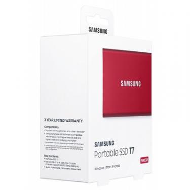 Накопитель SSD Samsung USB 3.2 500GB T7 Фото 8