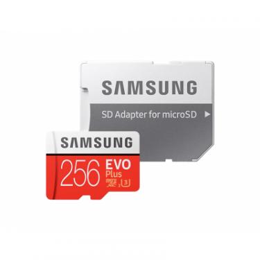 Карта памяти Samsung 256GB microSDXC class 10 UHS-I U1 Evo Plus V2 Фото 3