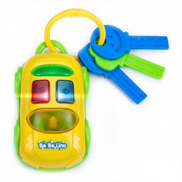 Развивающая игрушка BeBeLino Звуковой брелок Автомобиль с ключиками Фото
