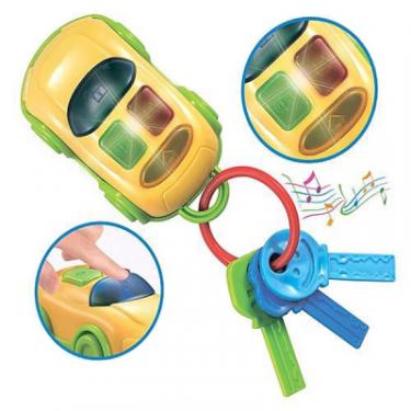 Развивающая игрушка BeBeLino Звуковой брелок Автомобиль с ключиками Фото 2