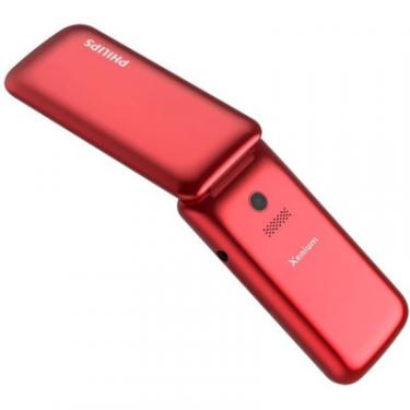 Мобильный телефон Philips Xenium E255 Red Фото 2
