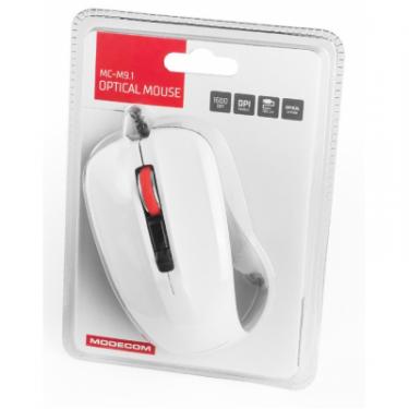 Мышка Modecom MC-M9.1 USB White Фото 4