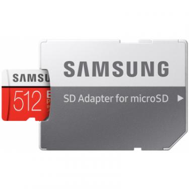Карта памяти Samsung 512GB microSD class 10 UHS-I U3 Evo Plus V2 Фото 1