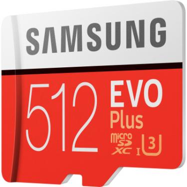 Карта памяти Samsung 512GB microSD class 10 UHS-I U3 Evo Plus V2 Фото 4