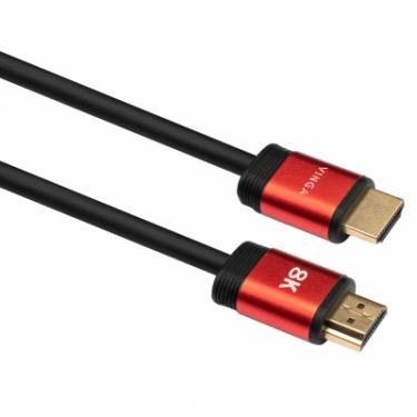 Кабель мультимедийный Vinga HDMI to HDMI 3.0m v2.1 8K Фото 1