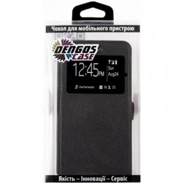 Чехол для мобильного телефона Dengos Flipp-Book Call ID Samsung Galaxy М21, black (DG-S Фото 3