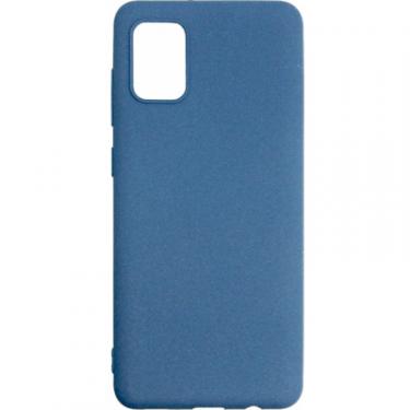 Чехол для мобильного телефона Dengos Carbon Samsung Galaxy A31, blue (DG-TPU-CRBN-64) Фото